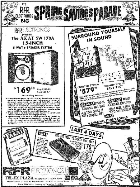 Tel-Ex Plaza - March 1973 (newer photo)